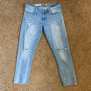 Womens Pilcro Light Blue distressed Jeans size 28